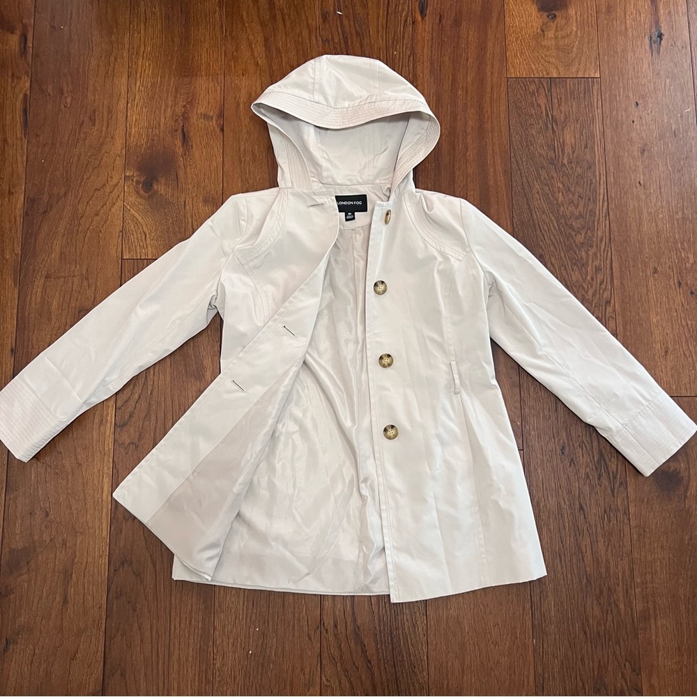 London Fog Classic Hooded Trend Coat